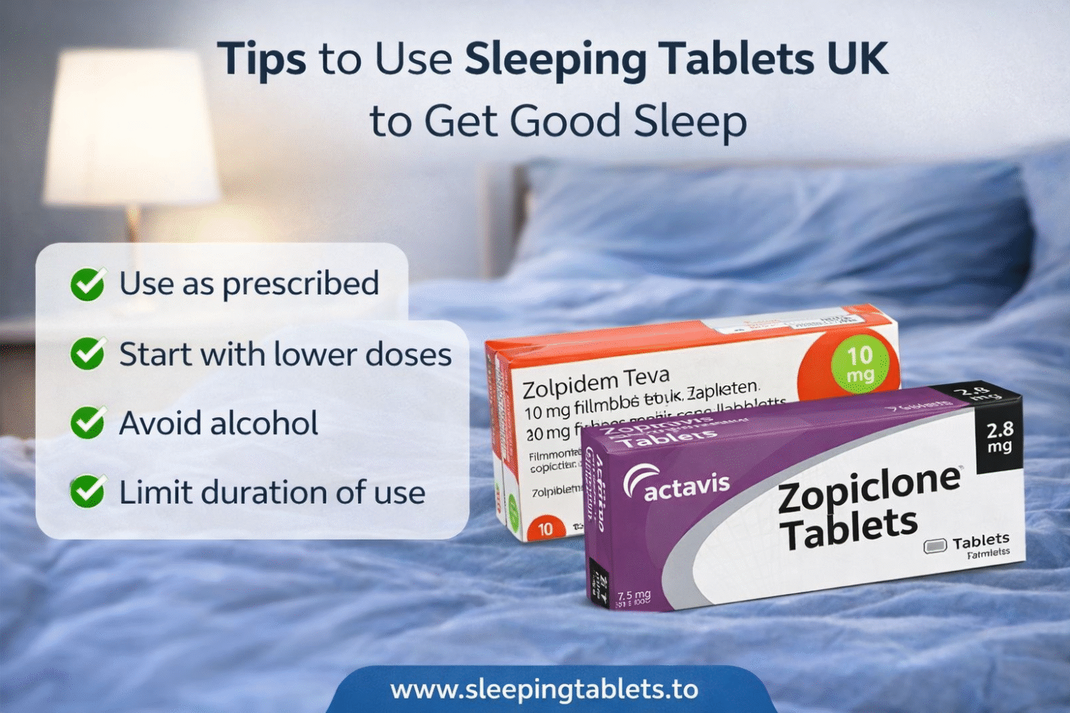 Tips to Use Sleeping Tablets UK to Get Good Sleep